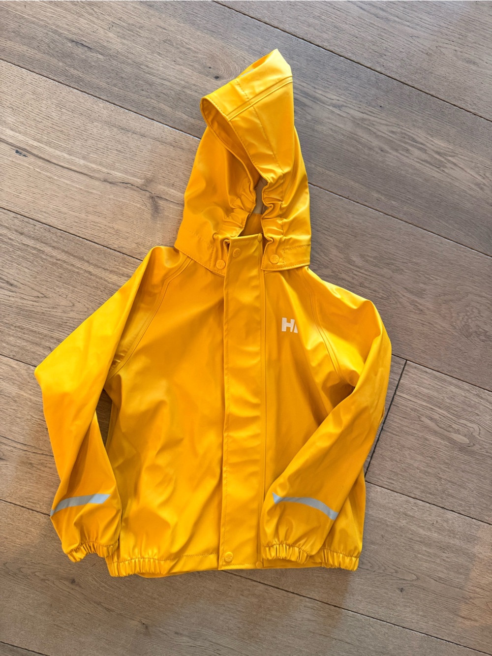 Helly Hansen Yellow Kids Rain Jacket